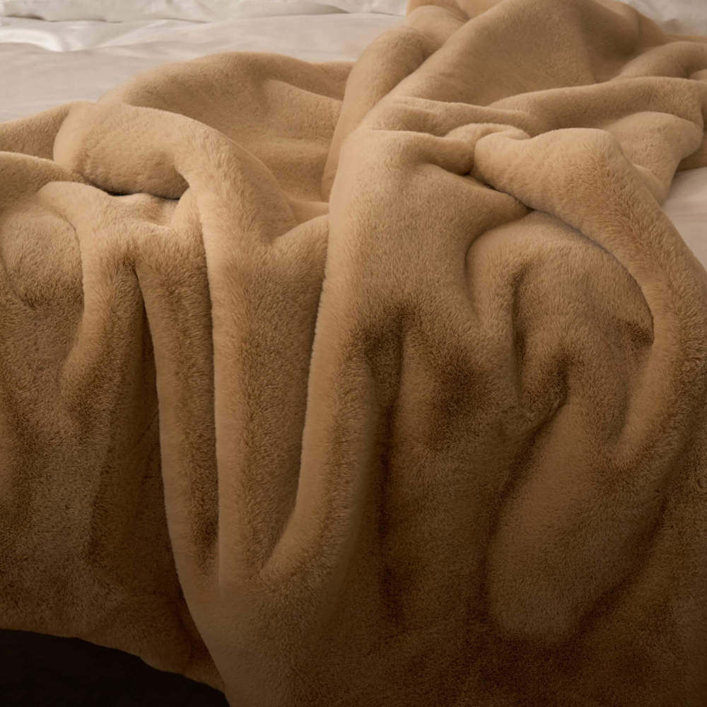 Katrina Faux Fur Throw